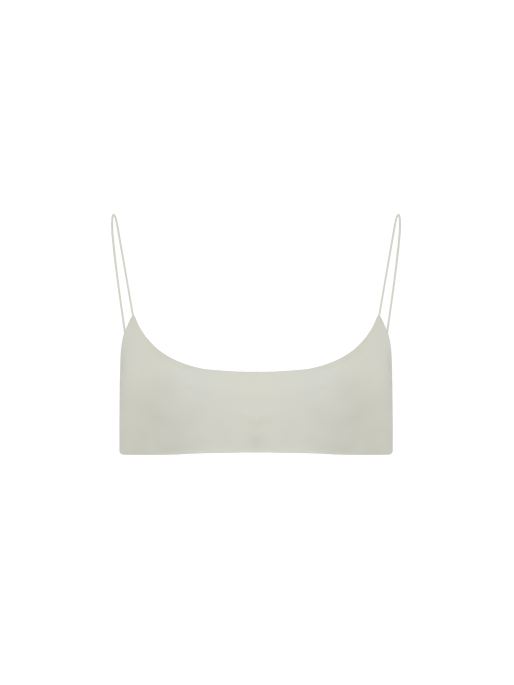 bralette bikini top ivory