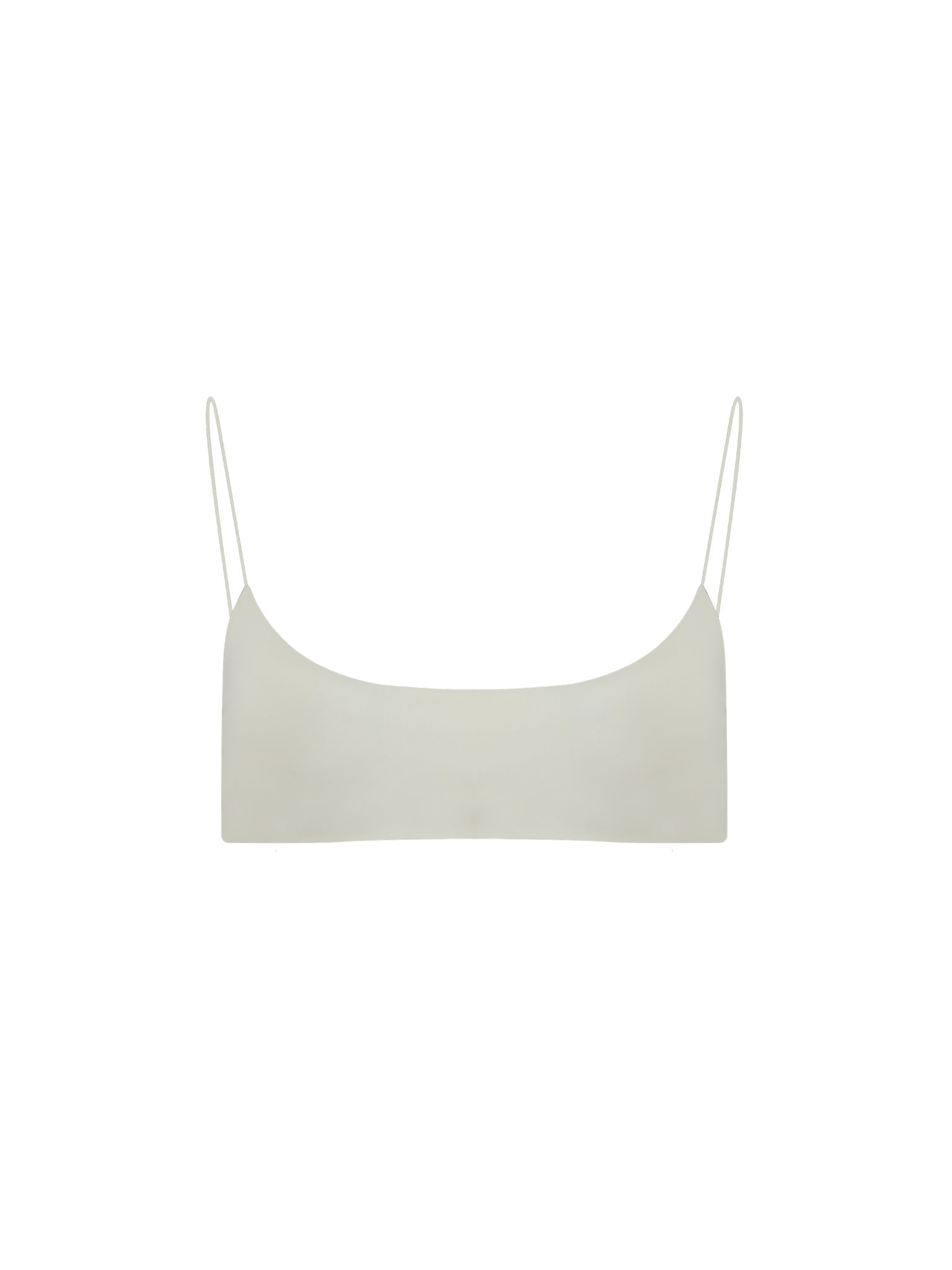 bralette bikini top ivory